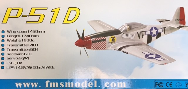 FMS P51D
