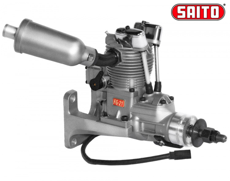 Saito FG-21 21cc 4-takts Bensinmotor