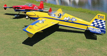 Extreme Flight MXS 104 Yellow