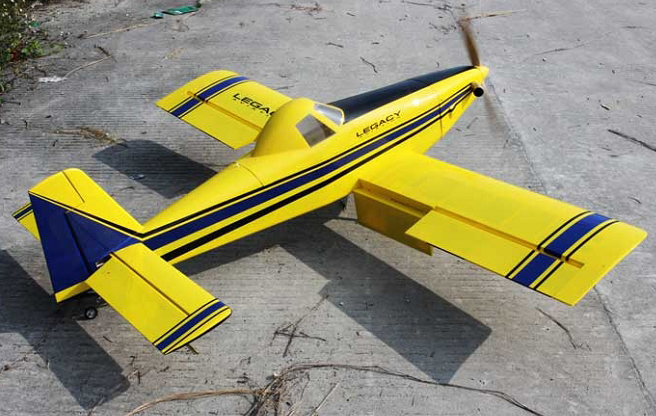 Extreme Flight Turbo Duster 65 Gul
