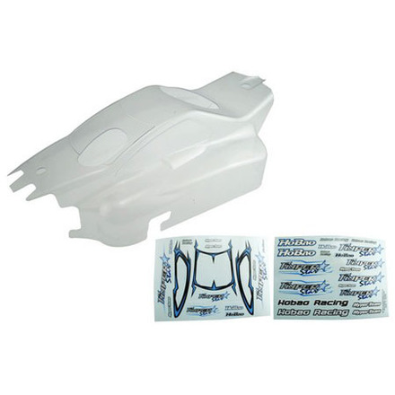HOBAO STAR CLEAR BODY, W/STAR DECAL
