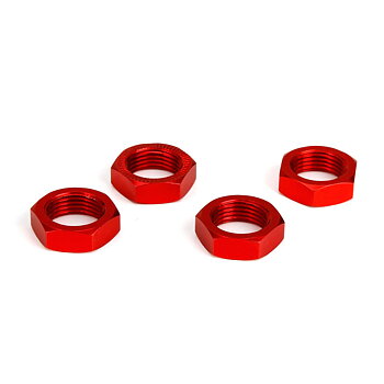 Losi LOS252013 Wheel Nuts, Serrated (4): 1:5 4wd