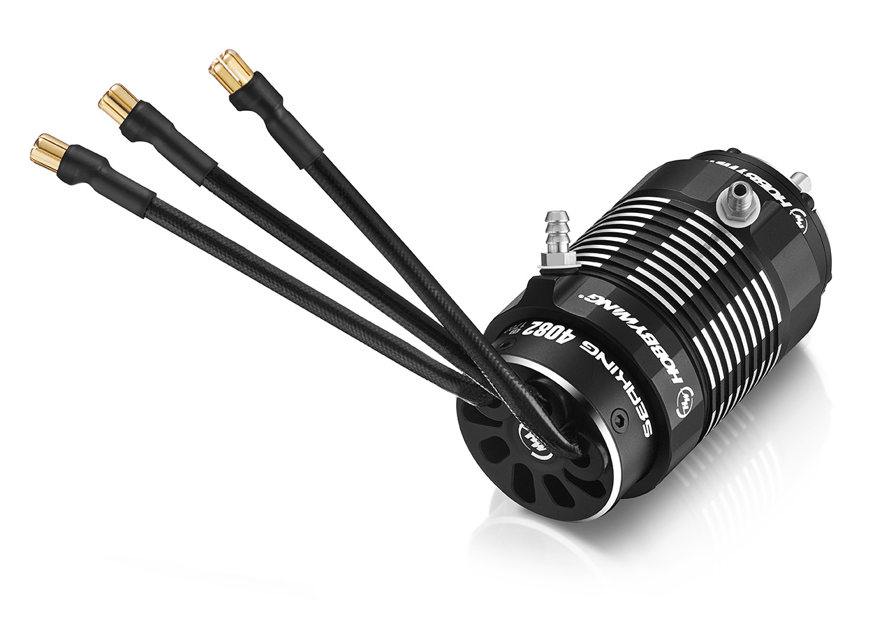 Hobbywing 30419005 Motor Seaking 4082SL 2100kV Black V2 Båt 3-6S - 2
