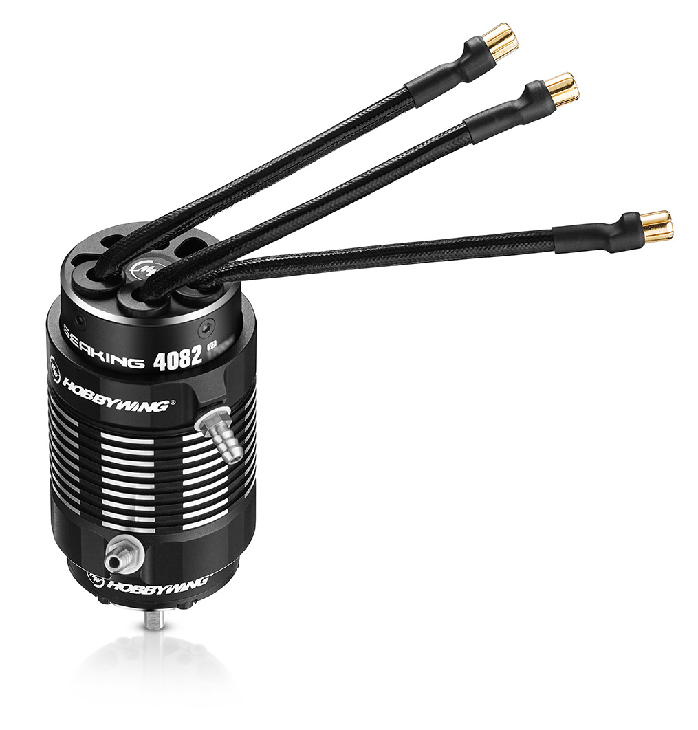 Hobbywing 30419005 Motor Seaking 4082SL 2100kV Black V2 Båt 3-6S