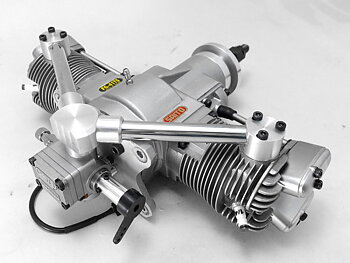 Saito FG-41TS 41cc 4-takts Twin Bensinmotor