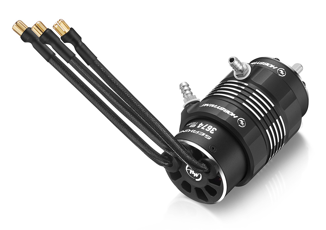 Hobbywing 30419009 Motor Seaking 3674SL 2300kV Black V2 Båt 2-6S - 2