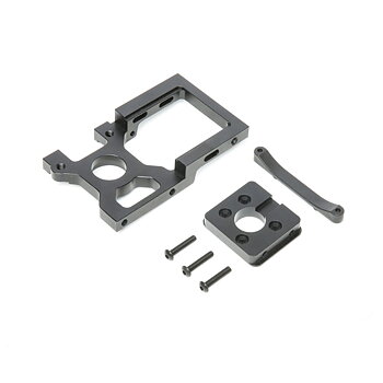 Losi LOS252058 Motor Mount w/Adapter, Black: DBXL-E