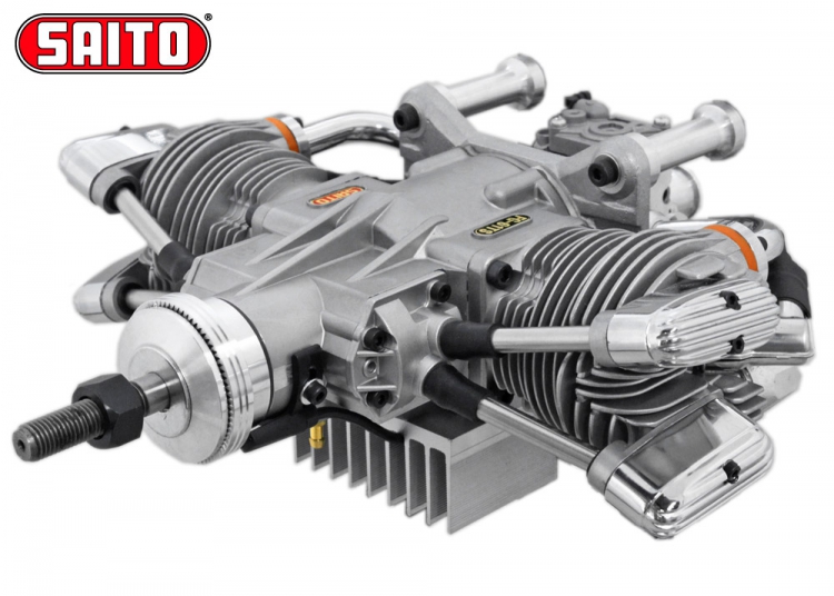 FG-61TS 61cc 4-stroke Twin Petrol Engine