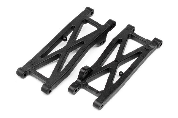 HPI HP100410 Graphite Rear Suspension Arm Set (Firestorm)