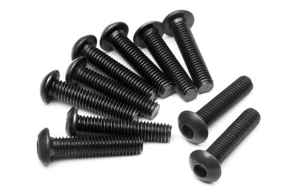 HPI HP100559 Button Head Screw M3X14Mm (Hex Socket/10Pcs)