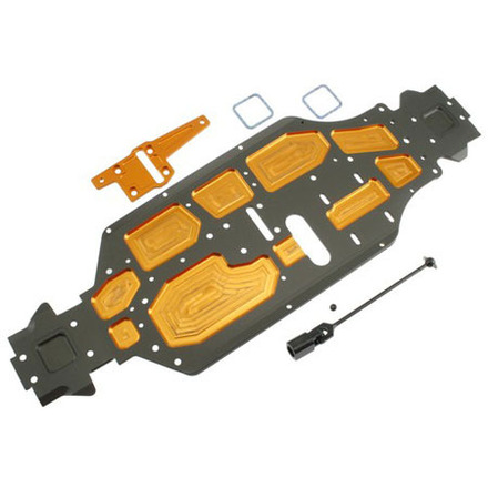 HOBAO-STAR CNC CHASSIS +6MM REAR EXTENSION