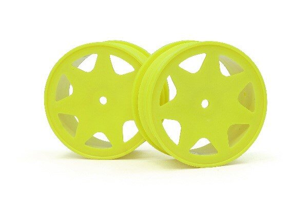HPI HP100620 Ultra 7 Wheels Yellow 30Mm (2Pcs)