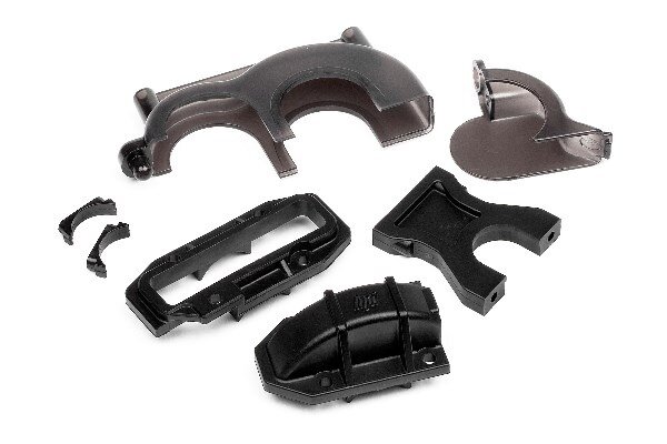 HPI HP100845 Center Bulkhead/Spur Gear Cover Set