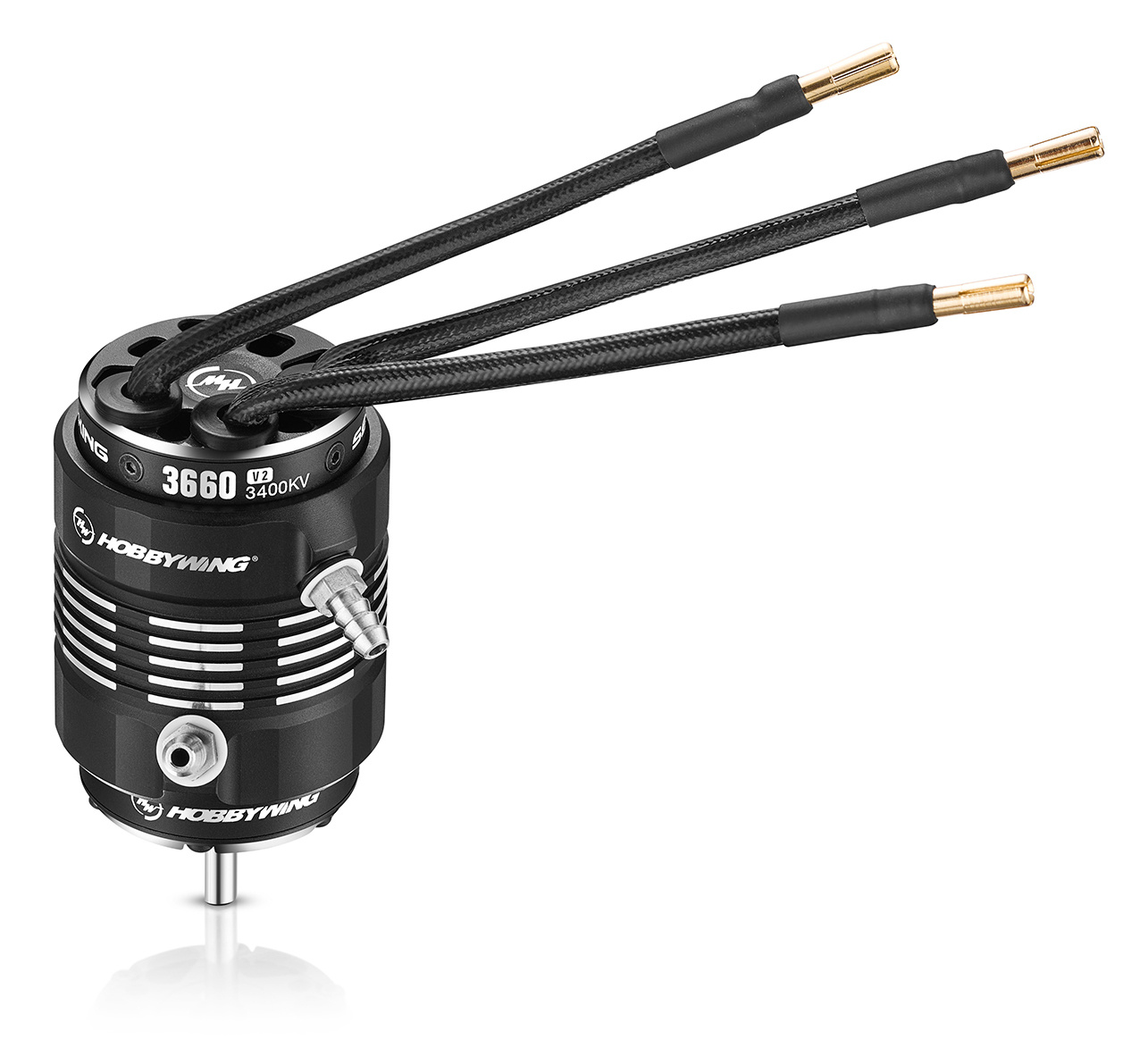 Hobbywing 30419006 Motor Seaking 3660SL 3400kV Black V2 Båt 2-3S