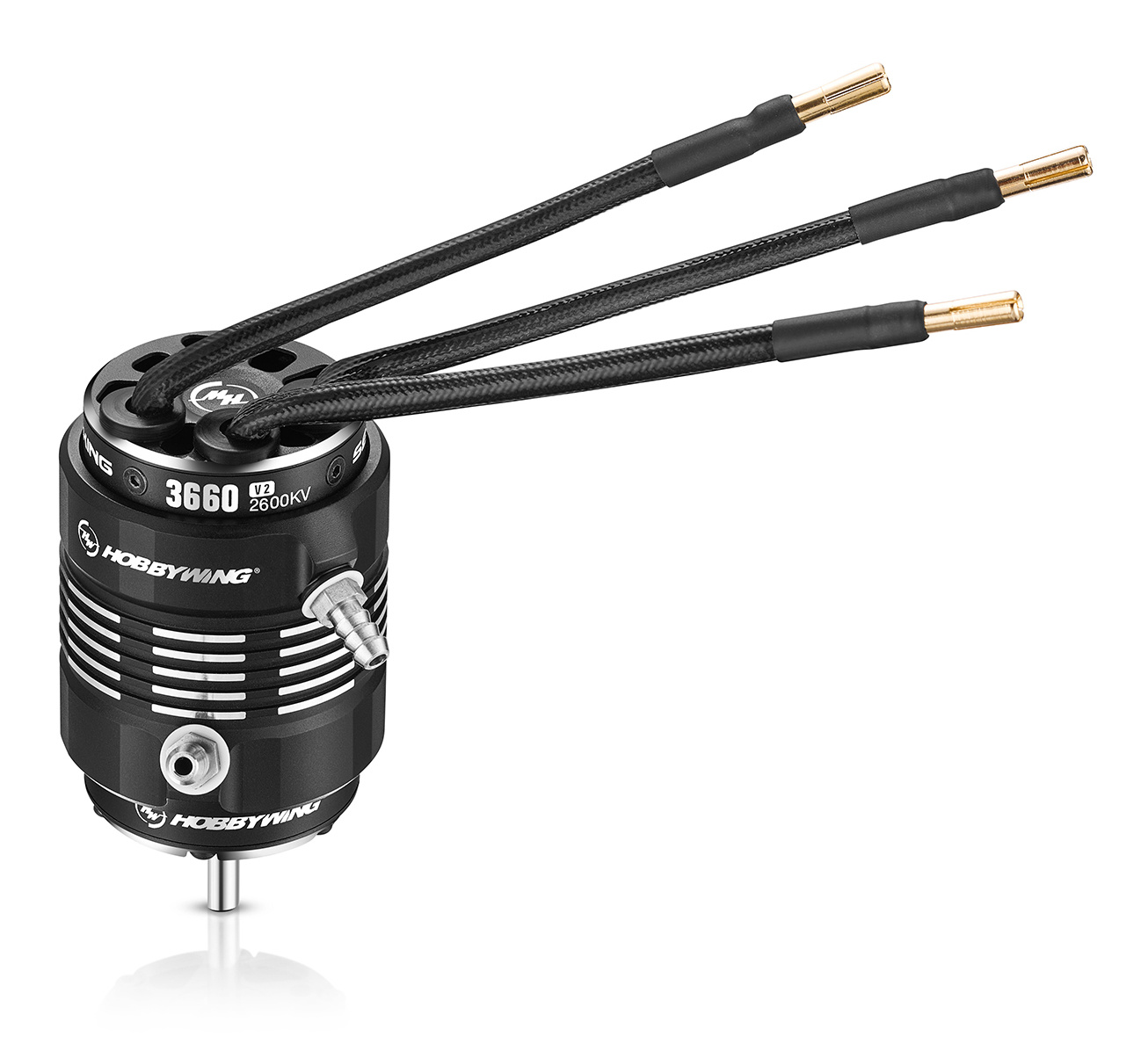Hobbywing 30419007 Motor Seaking 3660SL 2600kV Black V2 Båt 2-4S