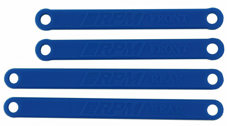RPM 81265 Camberstag HD Set Blå Rustler, Stampede - 2WD