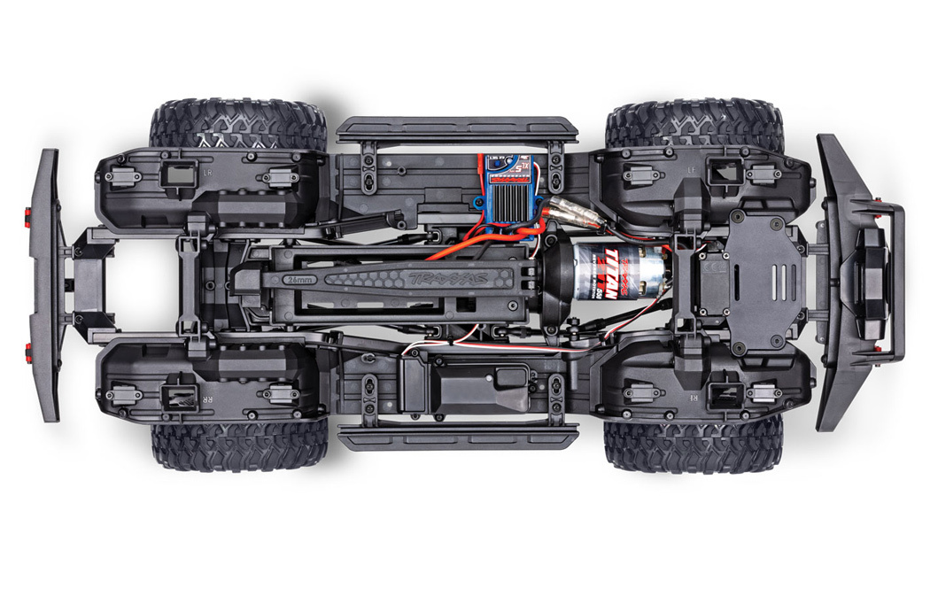 Traxxas TRX-4 Sport Scale Crawler Truck 1/10 RTR Clipless Gray - 9