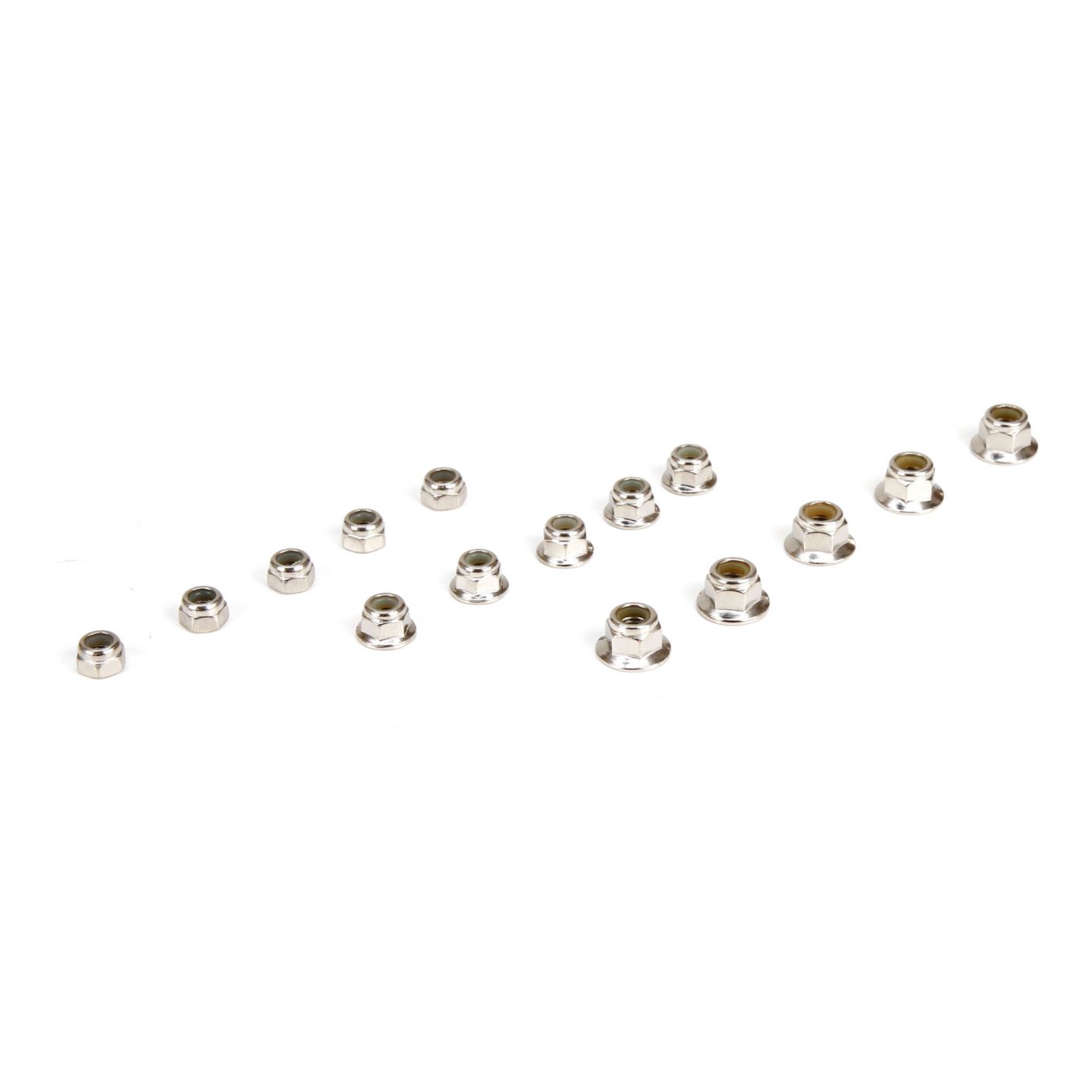 Losi LOS256000 Locknut, Set, (15): 1:5 4wd