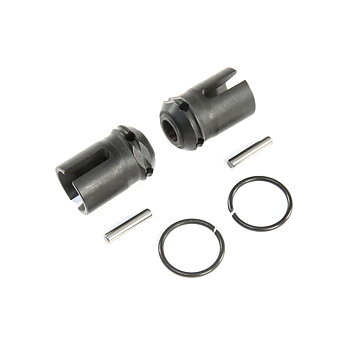 Losi LOS252090 F/R Center Drive Dogbone Coupler (2): 5ive-T 2.0