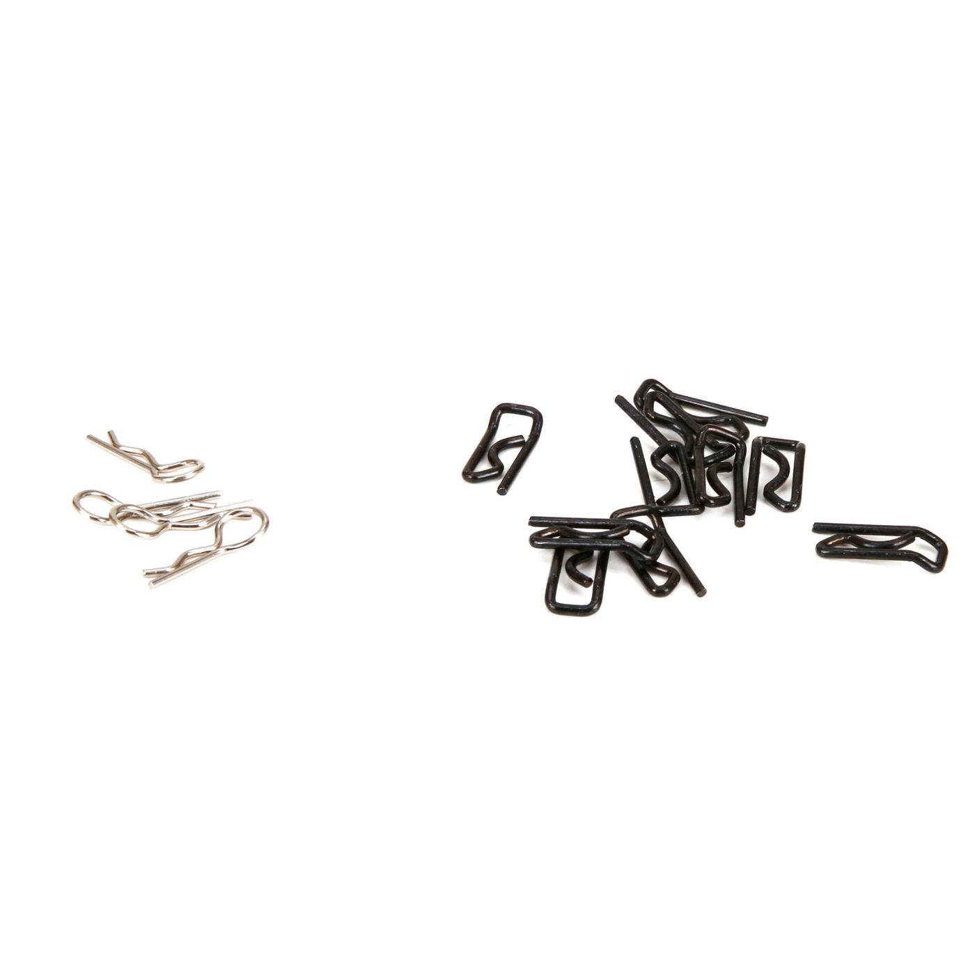 Losi LOS256005 Body Clip, Large (10) & Small (4): 1:5 4wd