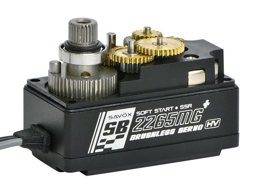 Savöx SB-2265MG Plus Servo 13Kg 0,08s HV Brushless Metalldrev Lågt - 2