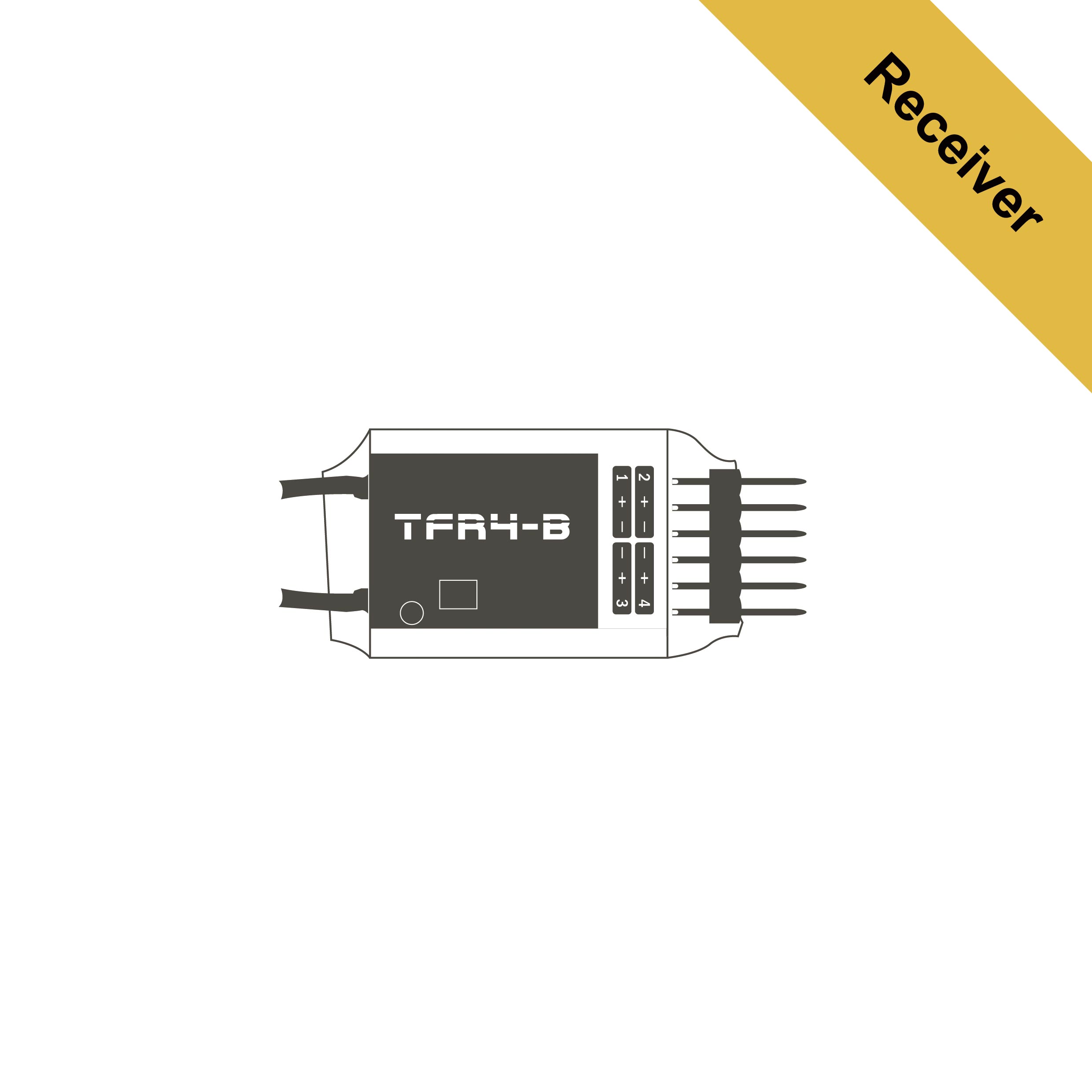 Remote Receiver FrSKY TFR4B - 3