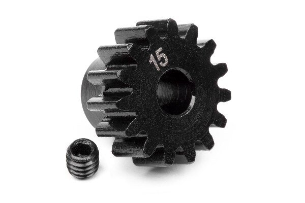 HPI HP100914 Pinion Gear 15 Tooth (1M/5Mm Shaft)