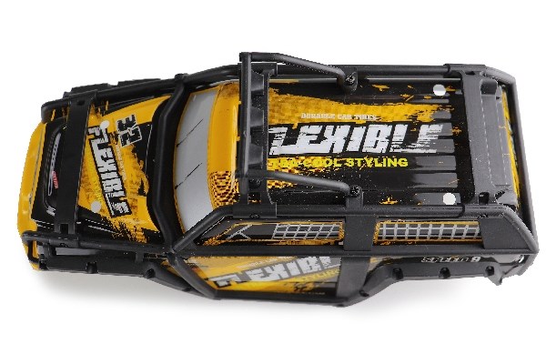 WLTOYS 4.12.A979-4.0583.001 Body for ´Flexible´ Yellow/Black 1:18