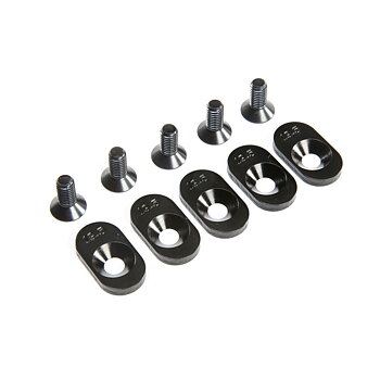 Losi LOS252102 EngineMntInsert&Screws, BLK, 19.5T(5): 5ive-T 2.0