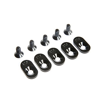 Losi LOS252104 EngineMntInsert&Screws, BLK, 20.5T(5): 5ive-T 2.0