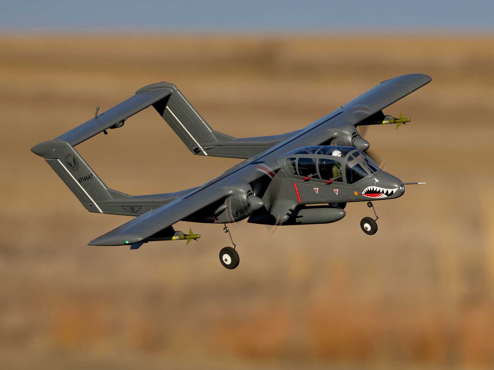 E-flite EFLU35050 Micro OV-10 Bronco 645mm BNF Basic with AS3X and SAFE Select - 25