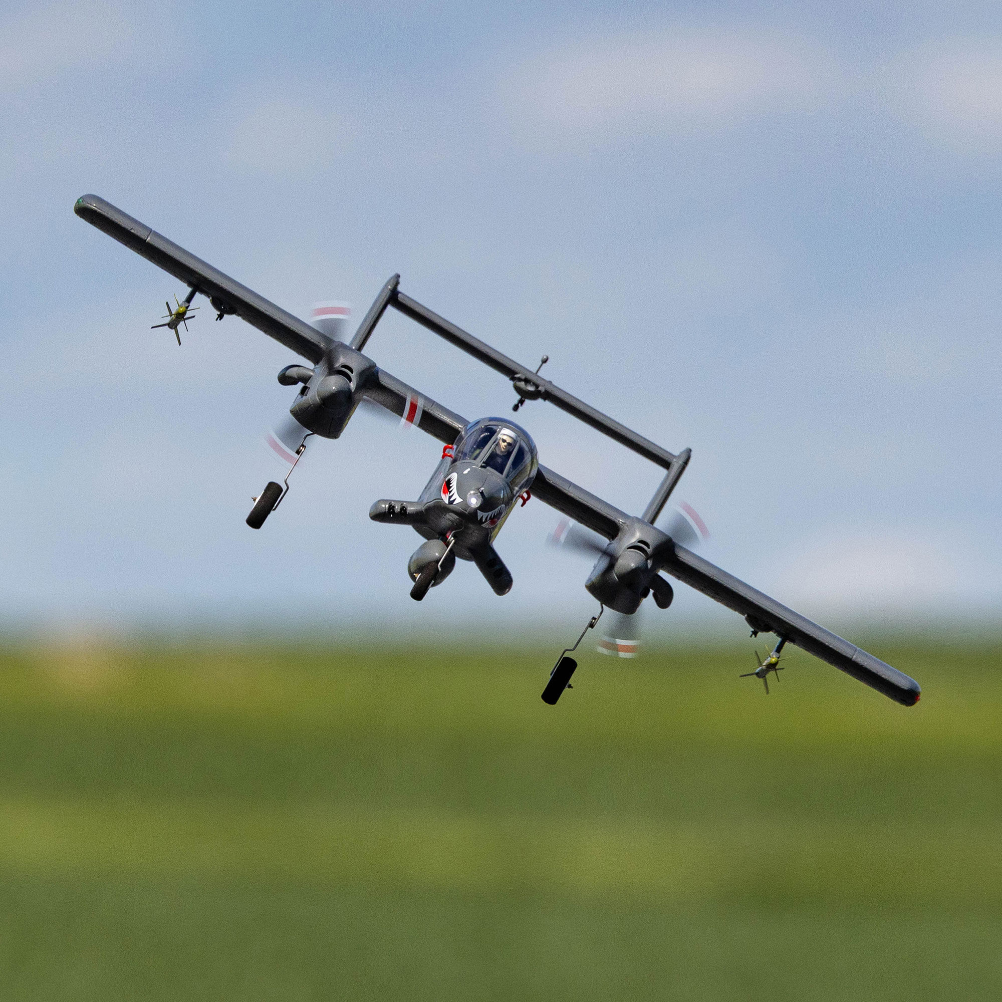 E-flite EFLU35050 Micro OV-10 Bronco 645mm BNF Basic with AS3X and SAFE Select - 3