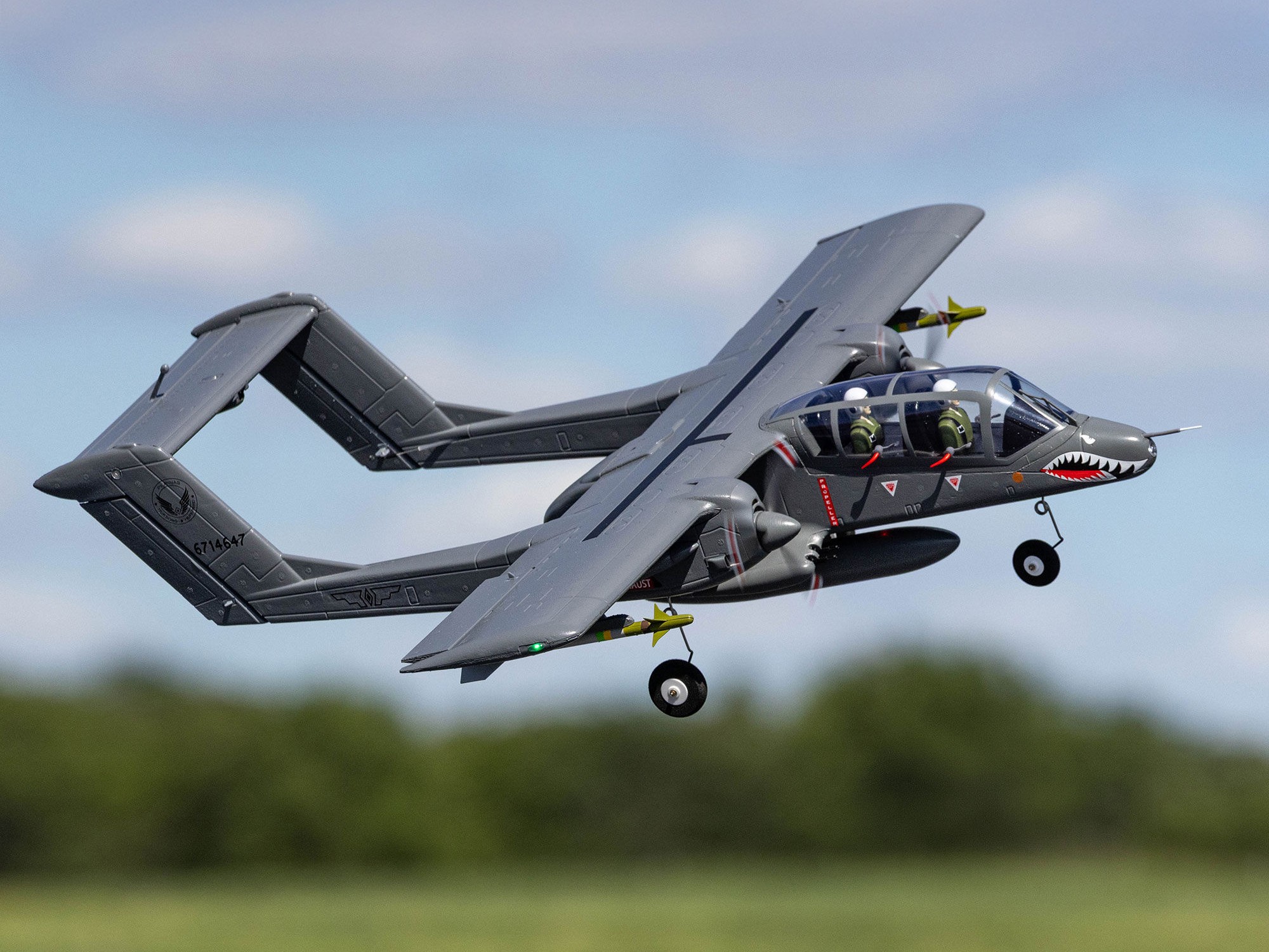 E-flite EFLU35050 Micro OV-10 Bronco 645mm BNF Basic with AS3X and SAFE Select - 28