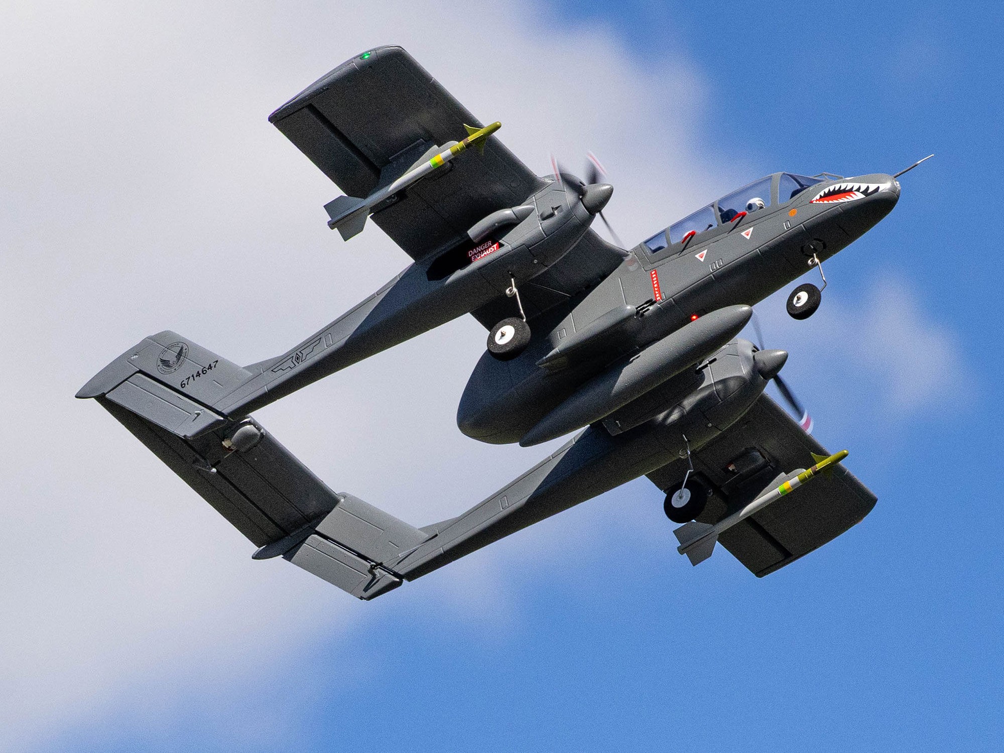 E-flite EFLU35050 Micro OV-10 Bronco 645mm BNF Basic with AS3X and SAFE Select - 27