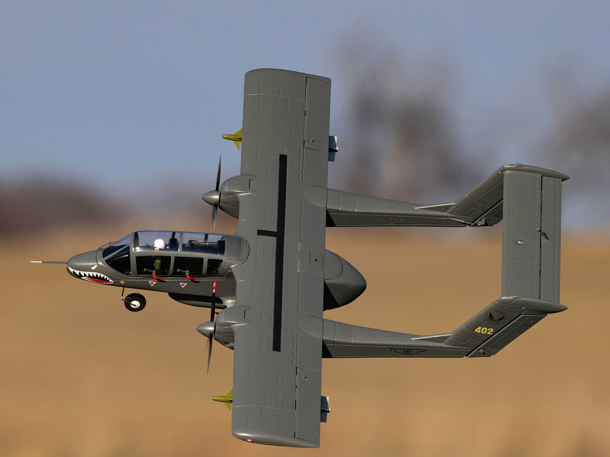 E-flite EFLU35050 Micro OV-10 Bronco 645mm BNF Basic with AS3X and SAFE Select - 26