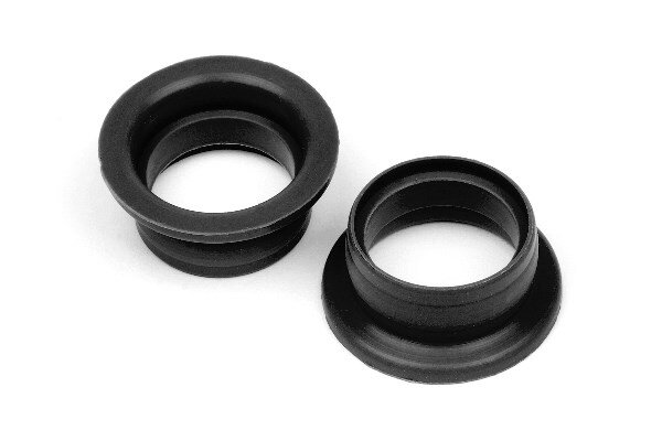 HPI HP101002 Shaped Exhaust Gasket (21 Size/2Pcs) Black