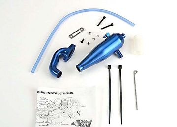 Traxxas 4486 Pipset Aluminium Nitro 4-Tec