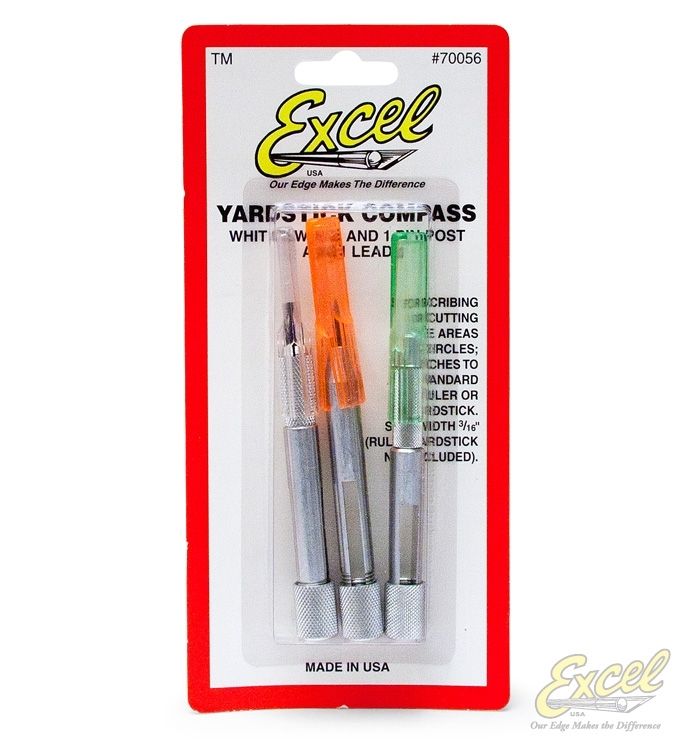 Excel Yardstick compass set