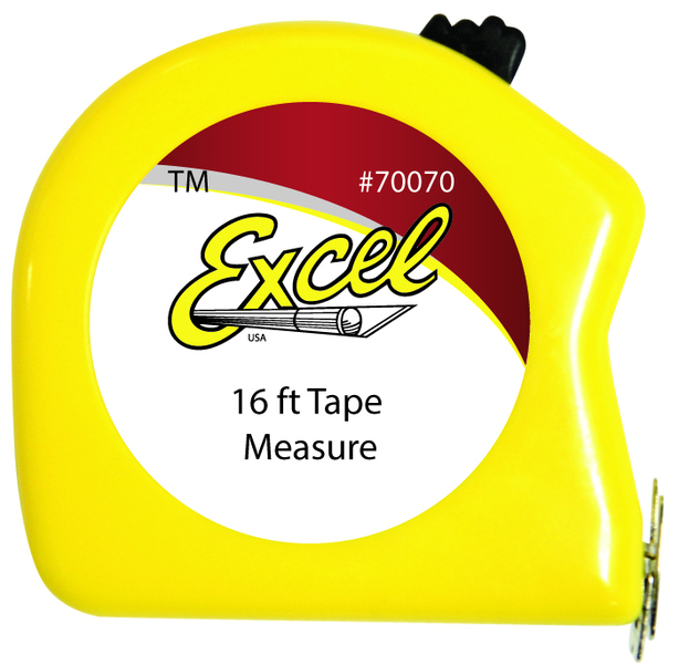 Excel Måttband 16fot med Tummärkning (1)