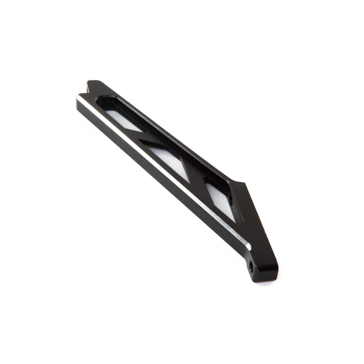 Losi LOS351006 Chassis Brace, Front, Black, Aluminum: DBXL-E