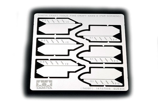 TAMIYA 74097 Fine Craft Saws II (Scribing)