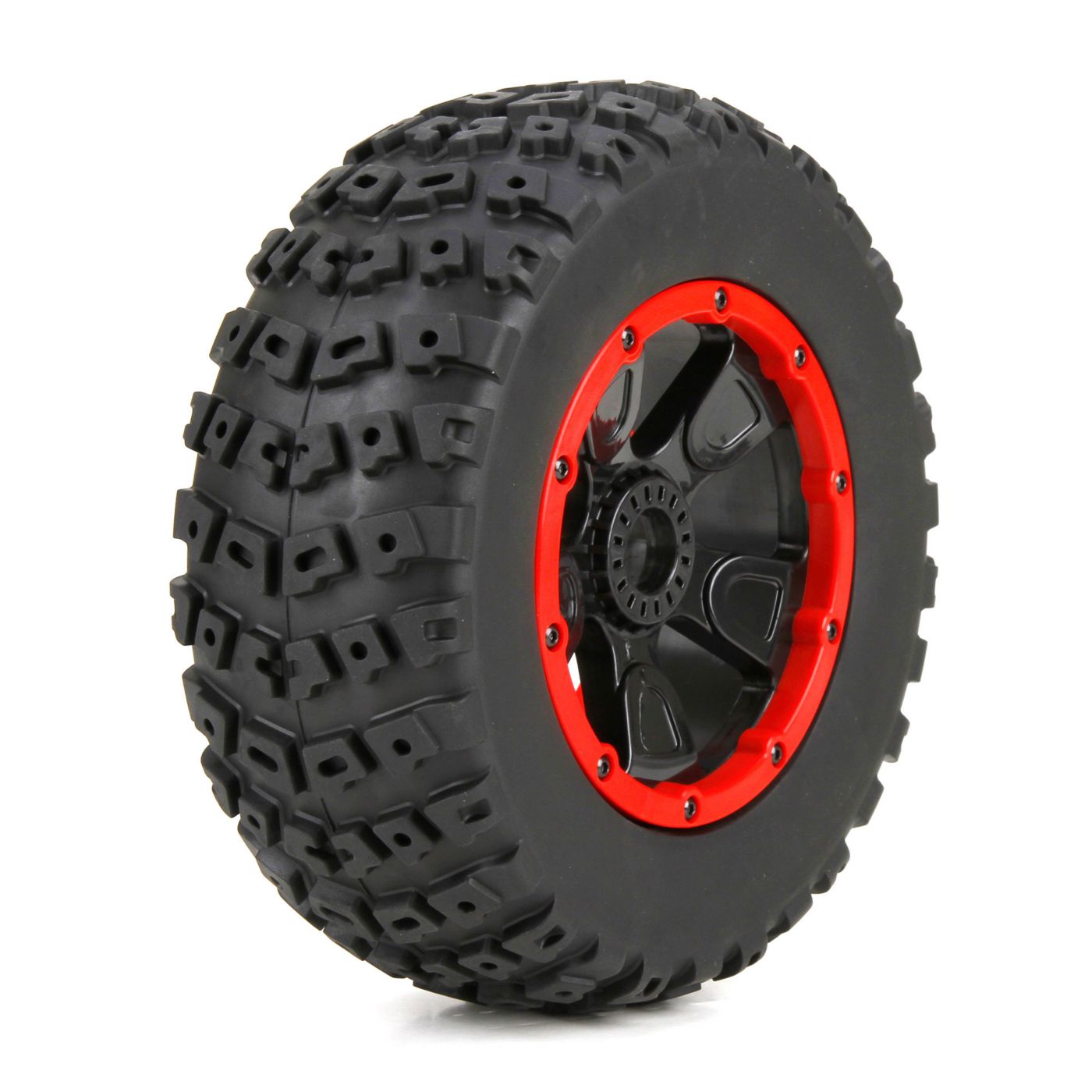 Losi LOS45004 Left & Right Tire (1ea), Premounted: 1:5 4wd