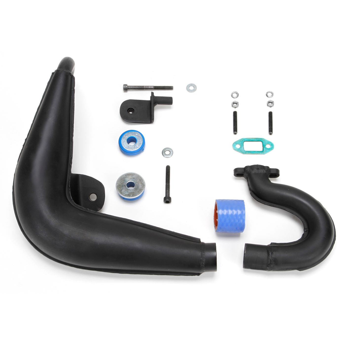 Losi LOS55000 Tuned Exhaust Pipe, 23-30cc Gas Engines: DBXL