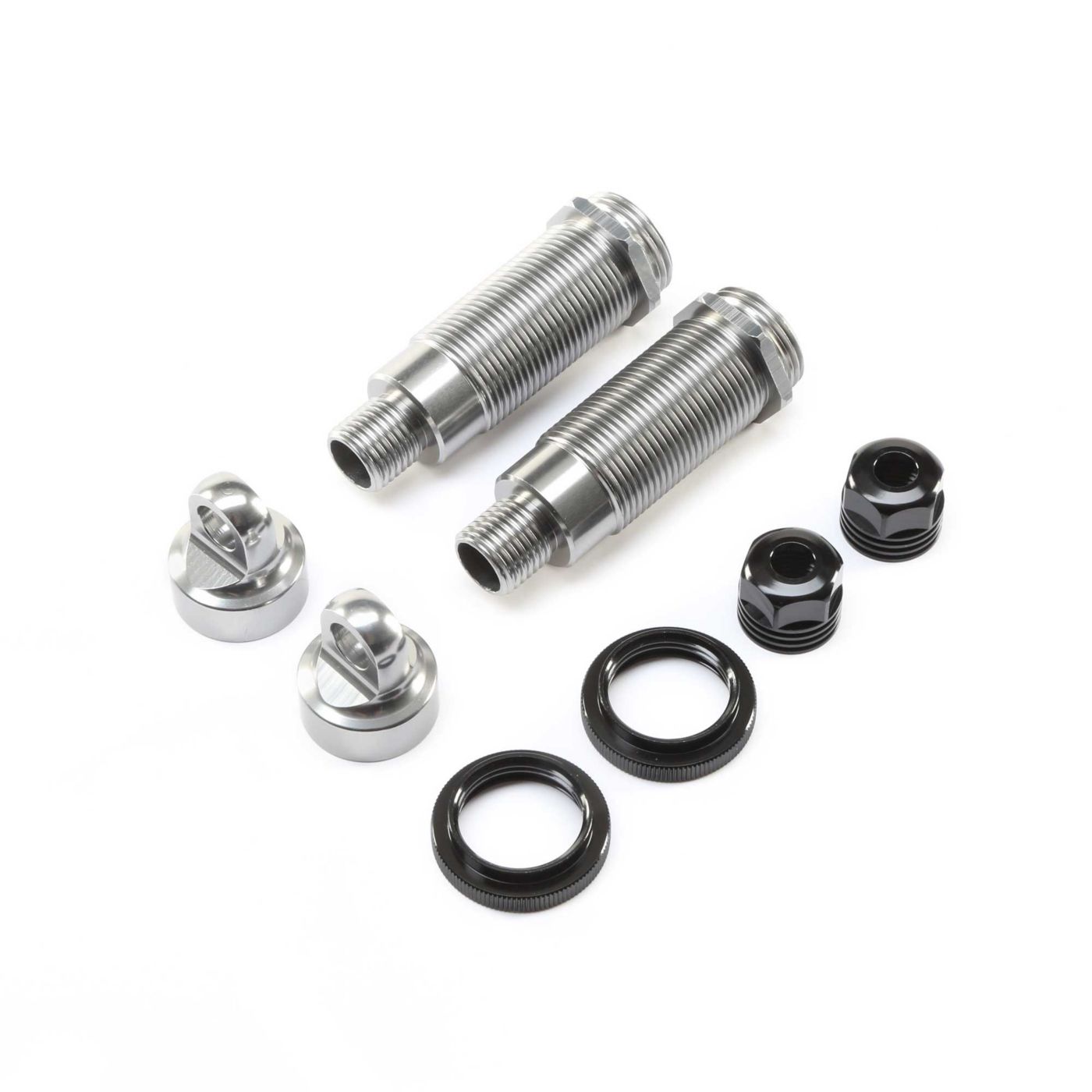 Losi LOS254042 Shock Body & Collar Set, Rear (2): Super Baja Rey
