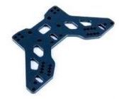 HOBAO 8SC CNC ALUM. REAR SHOCK TOWER