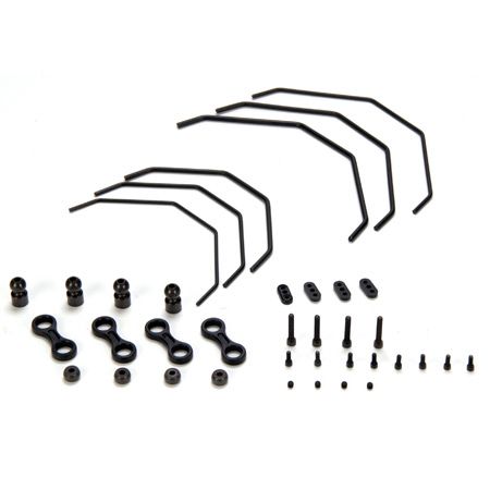 Losi LOSA1750 Sway Bar Set: 8B,8T