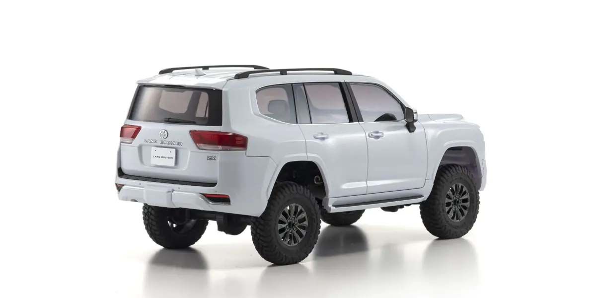 Kyosho 32533PW Mini-Z 4X4 MX-01 Toyota Land Cruiser 300 Pearl White (KT531P) - 2