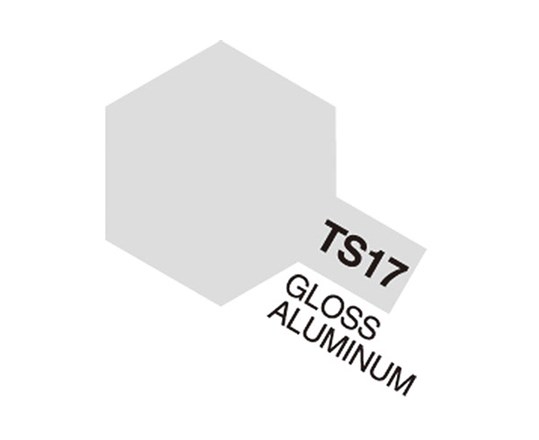TAMIYA 85017 TS-17 Gloss Aluminum - 2