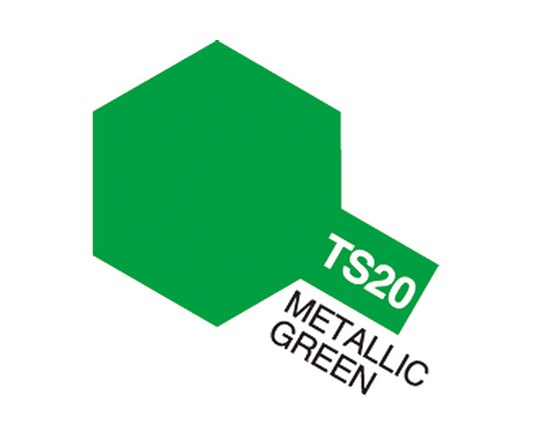 TAMIYA 85020 TS-20 Metallic Green - 2