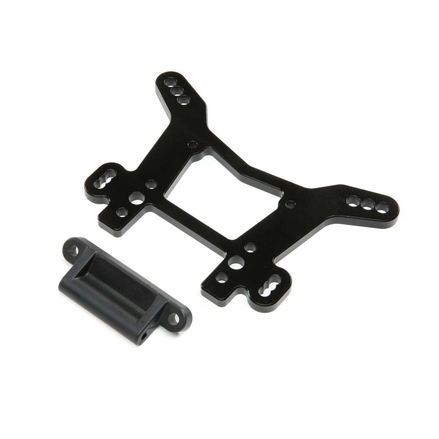 Losi LOS254064 Shock Tower, Rear, Black, AL: DBXL-E 2.0